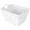 Vintiquewise Large Multipurpose Handwoven Water Hyacinth Wicker Basket, Ideal for Organizing and Storing QI003365.L - alternate 3